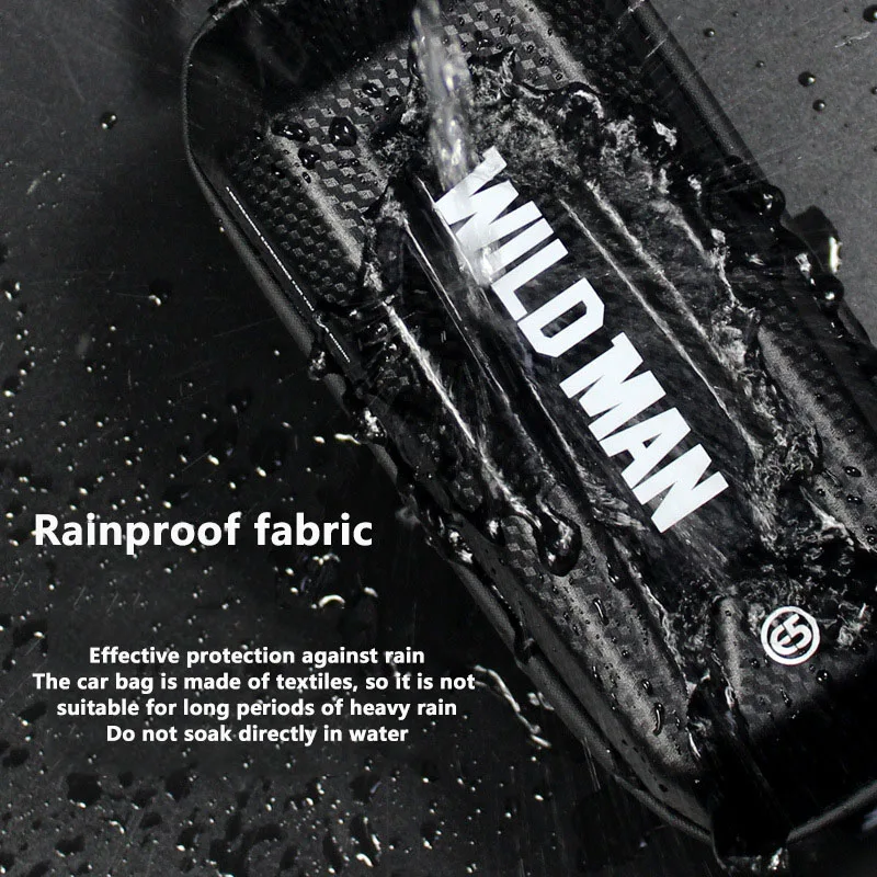

Waterproof Cycling Bike Bicycle Top Front Tube Bag Frame Bag Big Capacity Case Bike Bag Accessories