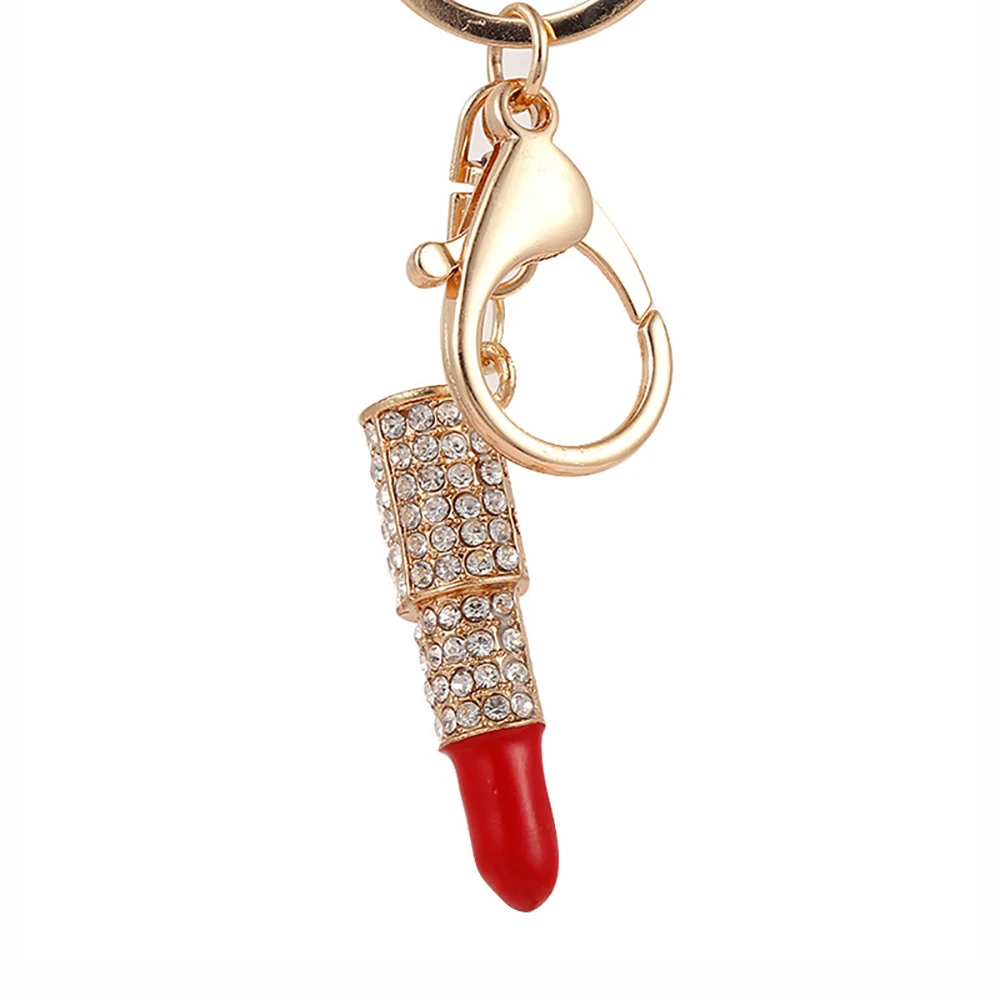 Новинка брелок для косметики искусственная помада подвеска сумки автомобиля