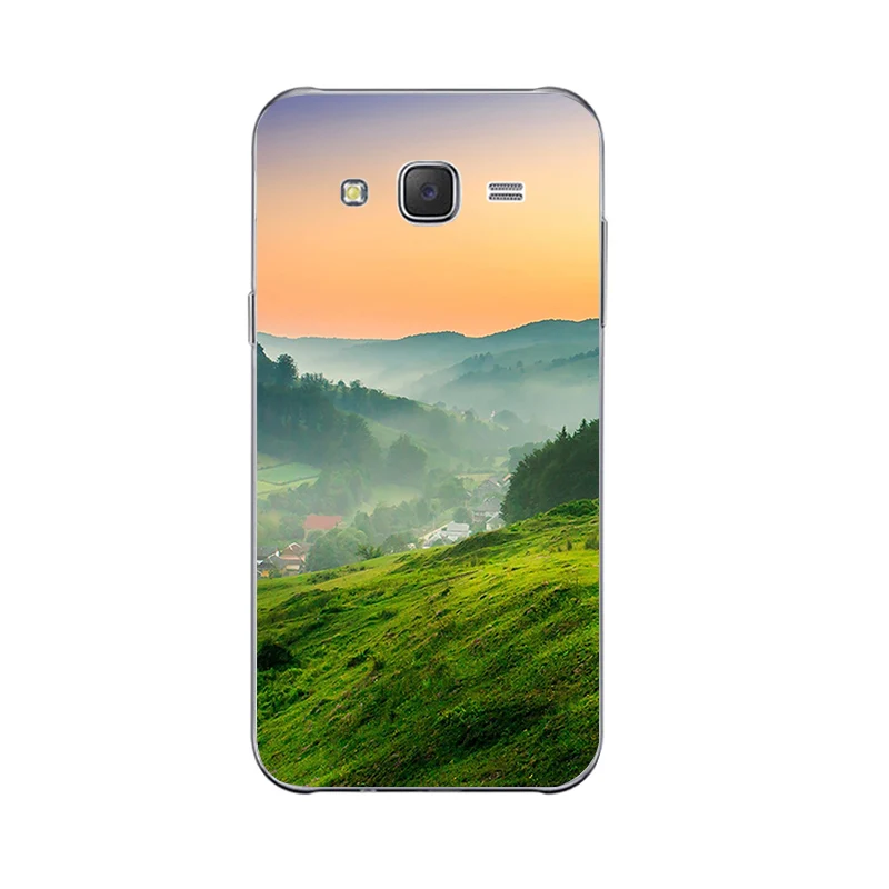 Phone Case For Samsung Galaxy J3 J5 J7 (2016) Back Cover Grand Prime G530 Shell Soft TPU Cellphone Beautiful Views Design | Мобильные