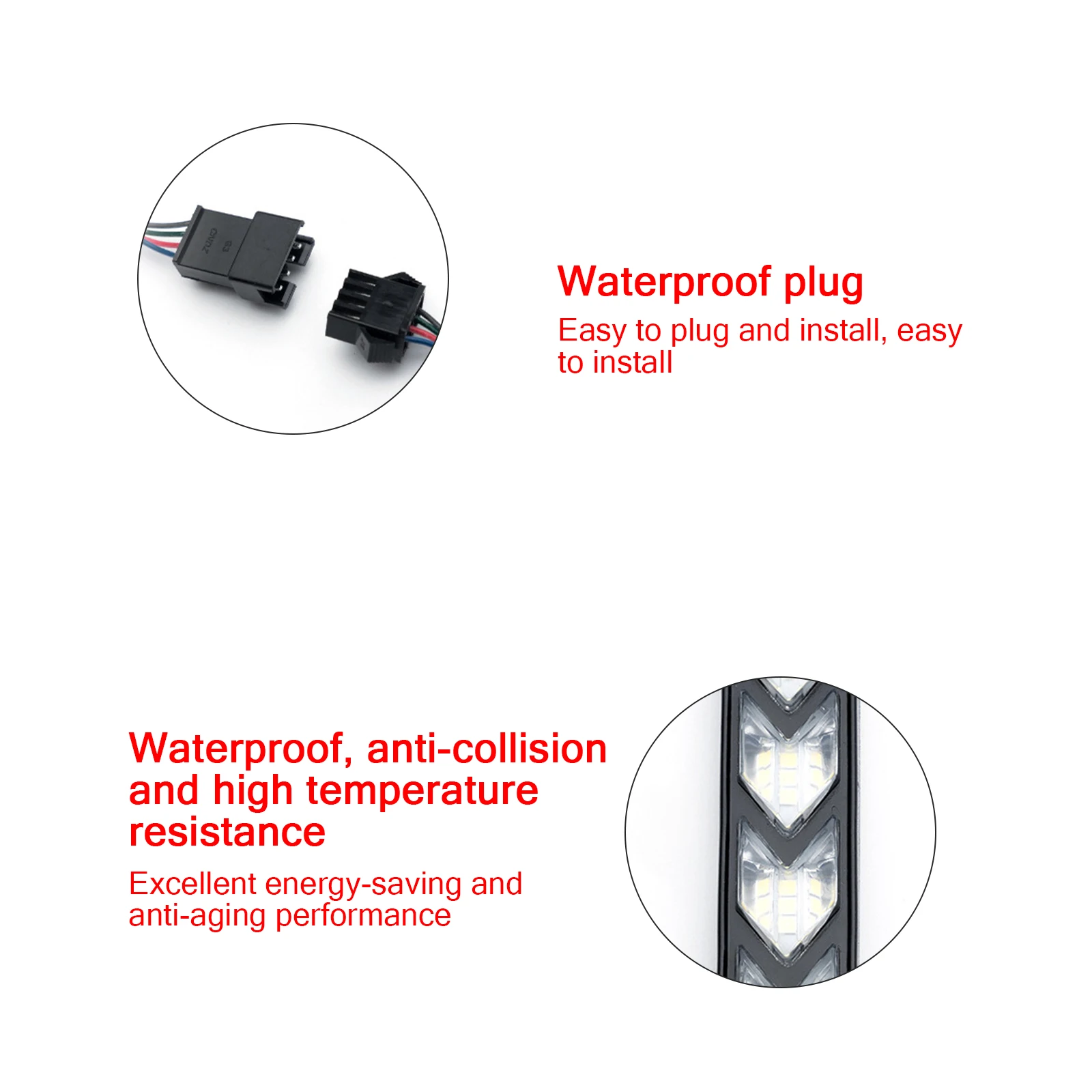 Дневные ходовые огни 2 шт. светодиодные дневные Стайлинг автомобиля динамический