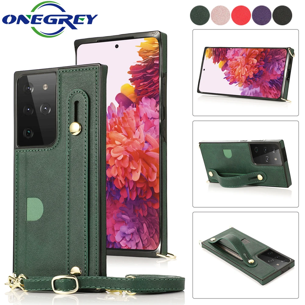 

Кожаный чехол для Samsung Galaxy S22 S21 FE Ultra S10 S9 Note 20 10 9 Plus