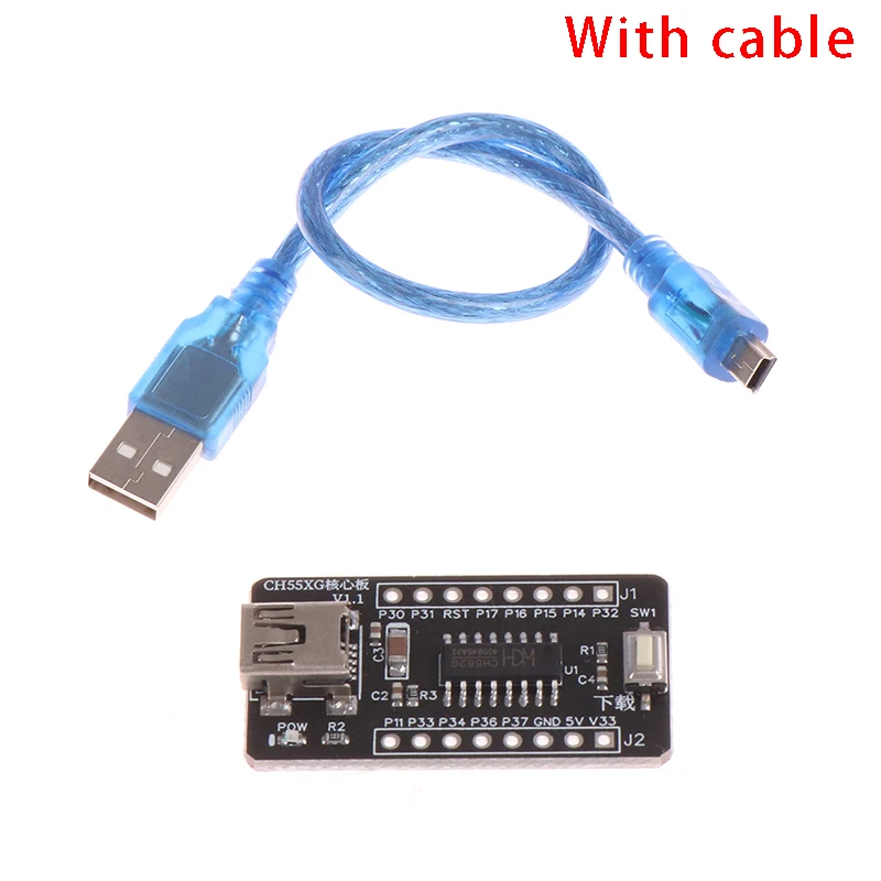 Системная плата CH552G макетная 51 MCU системная CH554 | Электроника