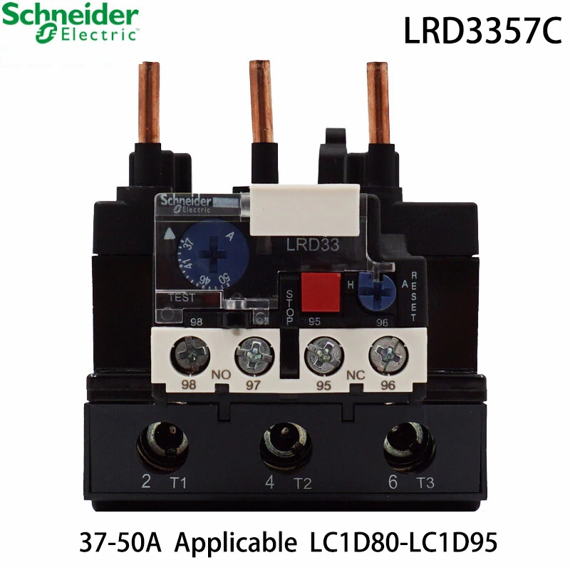 

Schneider Electric LRD3357C contactor LR-D3357C 37-50A LC1D TeSys contactor thermal overload relay brand new original export