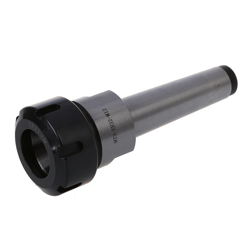 

MT3 M12 Taper Collet Chuck Holder Milling Lathe Straight Tool with BAP 400R C25-25-150-2F Indexable Milling Cutter Tool