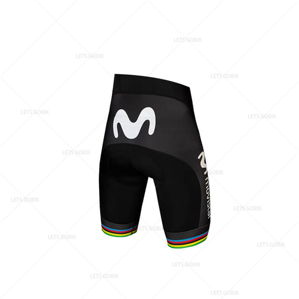 shorts MOVISTAR TEAM, чемпион, набор Джерси для велоспорта(2 шт.), летний короткий рукав, Ropa Ciclismo Hombre, одежда для велоспорта, велосипедная форма - Цвет: shorts