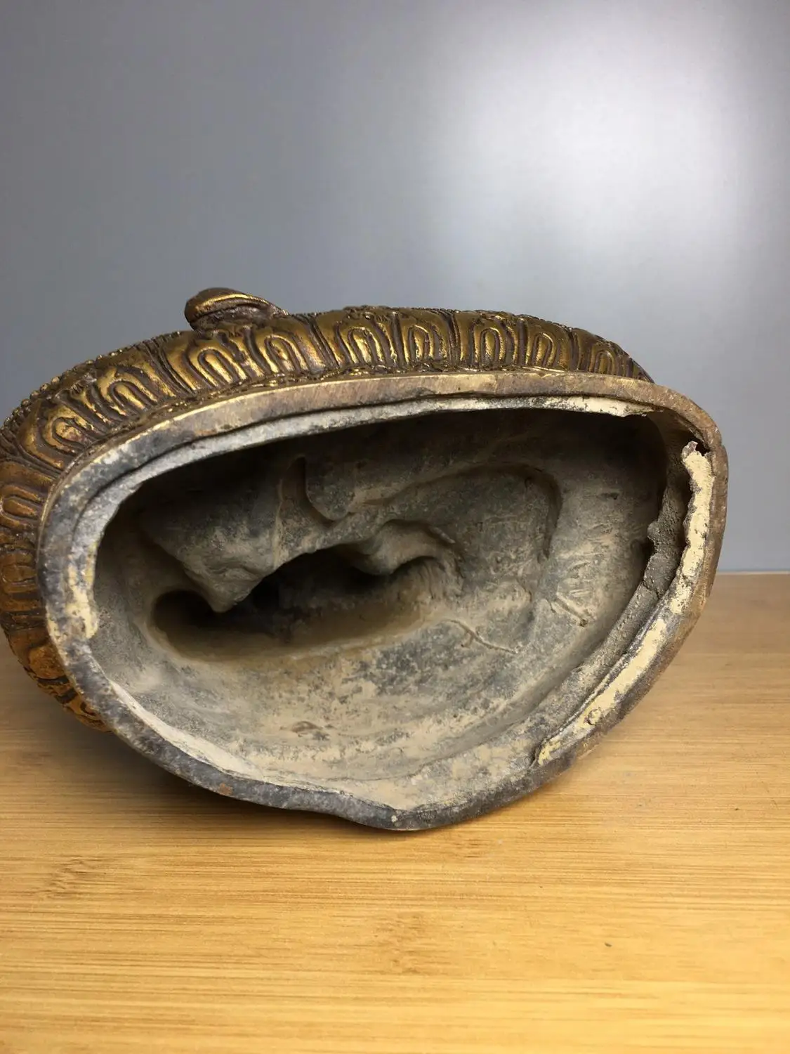 

Home Decor 12" Tibet Buddhism Temple Old bronze set gem Lotus Buddha Statue Ogyen Rinpoche Amitabha statue