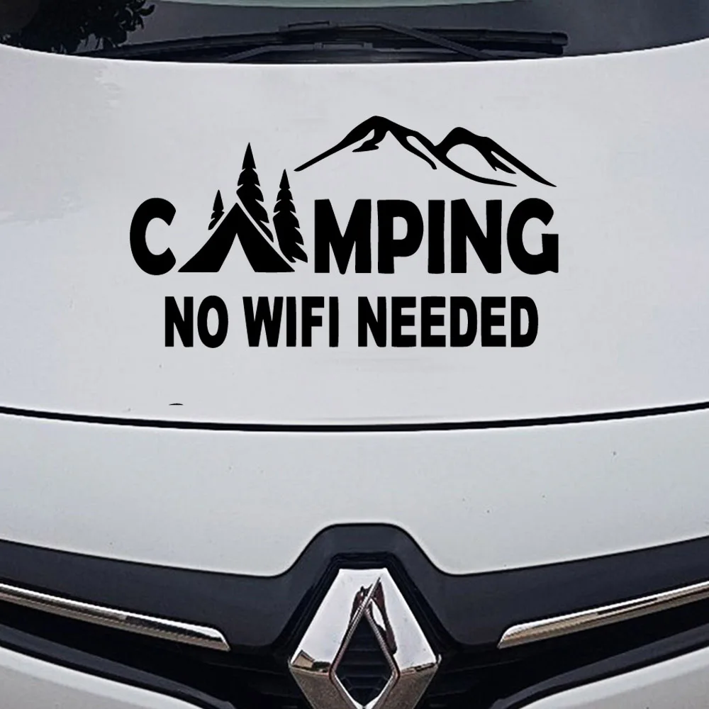 

Diy Camping Quote Car Stickers Funny Colorful Car Stickers Auto Automobile Decals