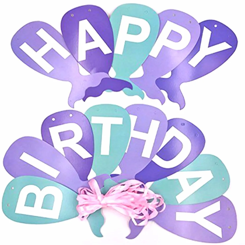 Маленькая Русалка принадлежности для тематической вечеринки плакат с русалкой