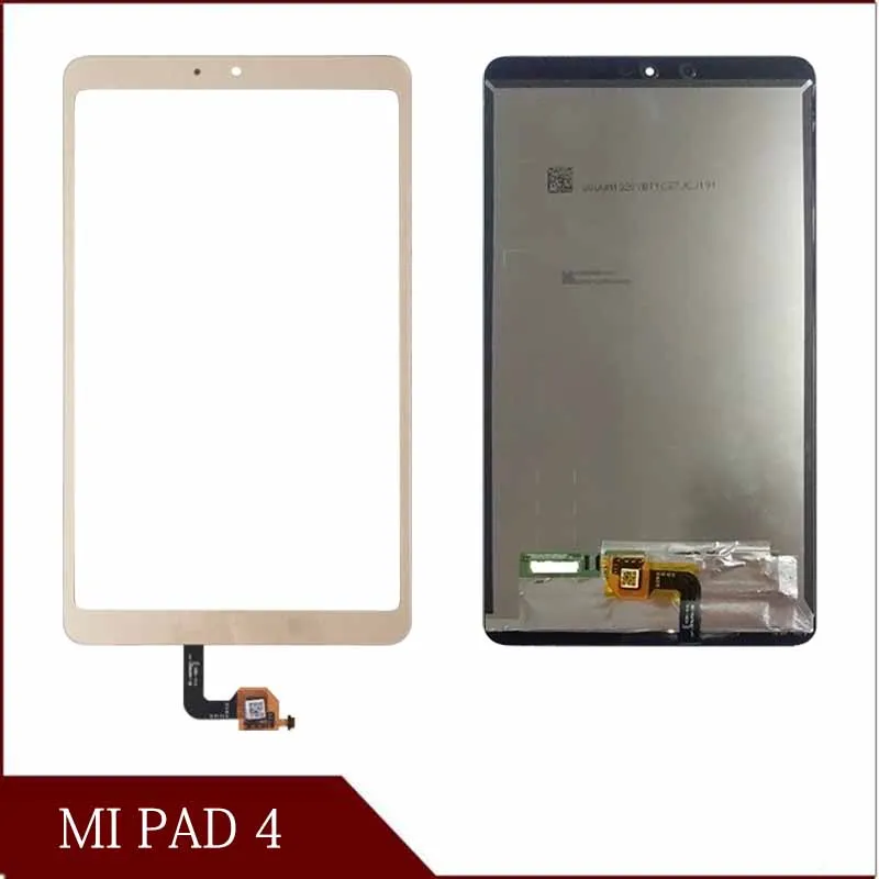 Buy Neue 8 zoll Für Xiaomi Mi Pad 4 MiPad4 Mipad 4 MIUI LCD Display + Touch Screen Digitizer Voll montage Tablet M1806D9E M1806D9W