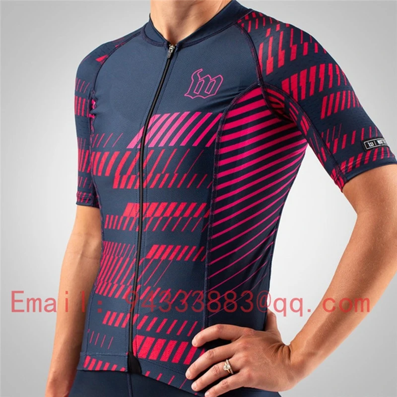

men women's cycling clothes bike shirt triathlon sports Jersey running tights road bike clothing summer cycling outfit custom