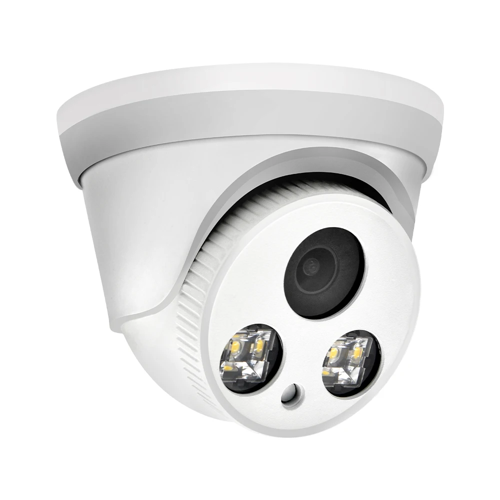 

Hikvision Compatible ColorVu 5MP Dome POE IP Camera 8MP Home Security CCTV Camera 1080P IR 30m H.265 P2P Plug&play IPC