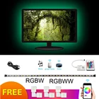 DC 5ВRGBWRGB + WW: Светодиодная лента RGB белый Wifi смарт-приложение Alexa Google IP20IP65 гибкие светодиодные ленты светильник ТВ фон светильник gting