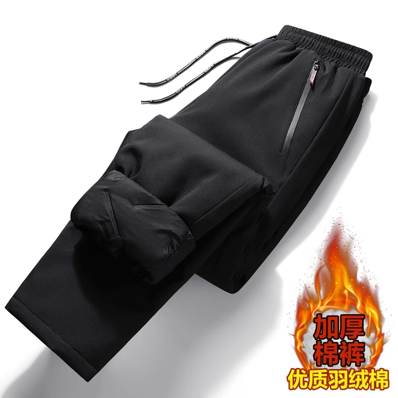 

Men Cotton Pants Winter Thicken Warm Outdoor Sports Camping Pants Hiking Men Pants Fashion Male Trousers M-5XL Pantalones Hombre