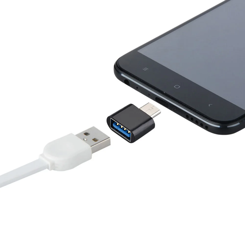 2 шт./лот мобильный телефон конвертер адаптер Тип C Micro USB OTG Android линия зарядки PC