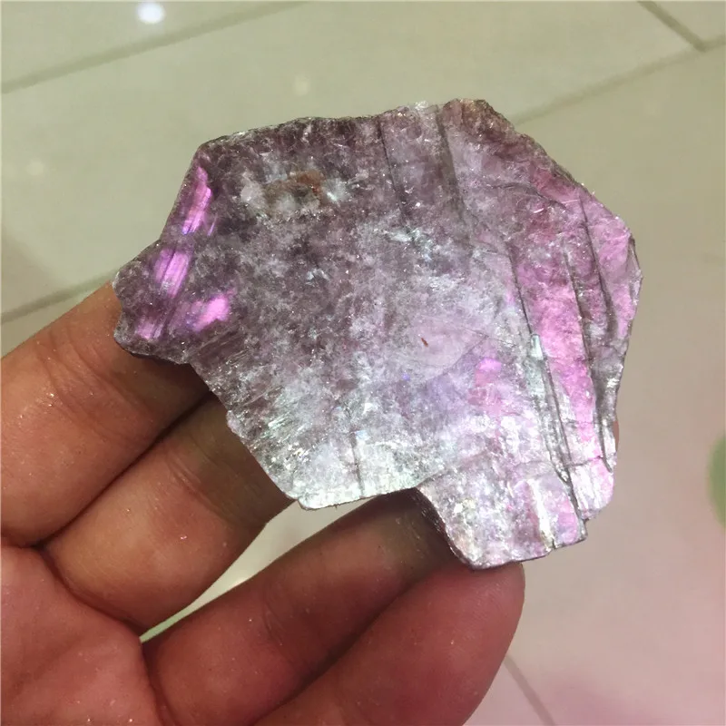 1pcs Natural multicolor Ziyun mother Purple crystal original stone specimens | Дом и сад