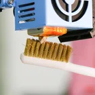Медная проволочная зубная щетка, медная ручка с 3D-принтом er, насадка для очистки горячей чистки кровати, 3d-чистка