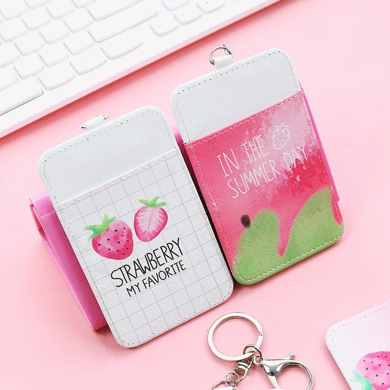 Роскошный качественный чехол из искусственной кожи с отделением для карт милые