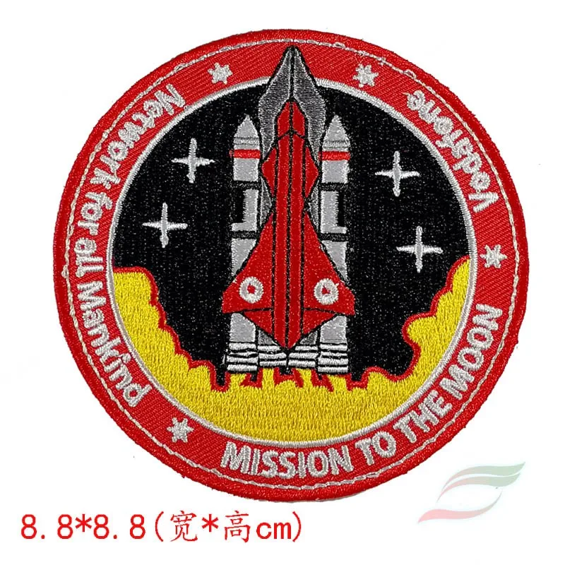 Вторую мировую войну Летающие тигры космический челнок с вышивкой тканевая