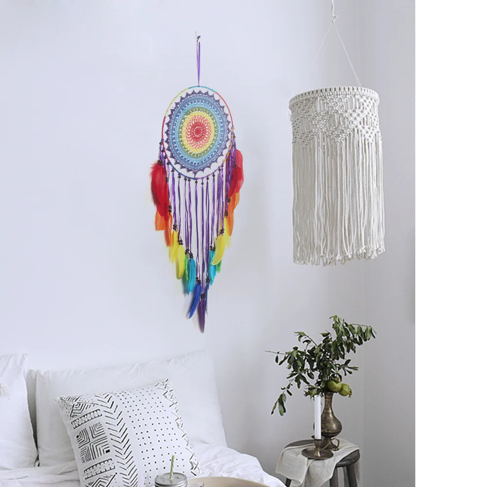 Ловец снов Первоначально созданный Средний крючок цветок большой поплавок мечта