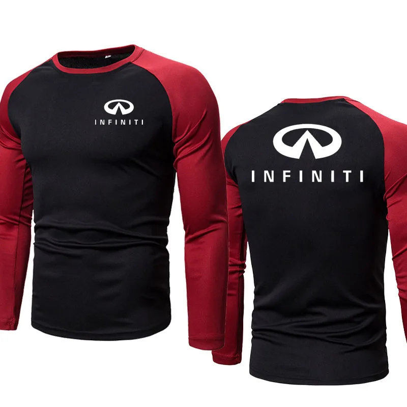 

2021High Quality Casual Men's pullover Infiniti Car Logo Printing Spring Autumn Cotton Men Sweatshirt Men's hoodie