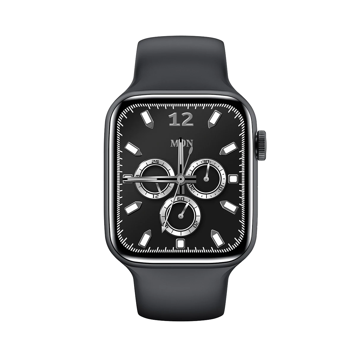 

HW22 Smart Watch Series 6 Wireless Charger 1.75" DIY Face Blood Pressure Man Women Smartwatch for iOS PK W56 W66