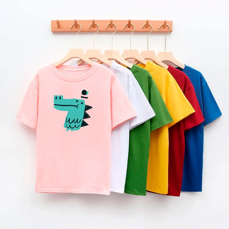 2020 модная футболка женская забавная с динозавром женские топы Футбол harajuku готика
