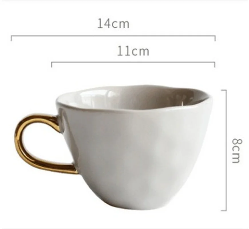 

450ml Creative Japanese Cute Girl Ceramic Cup with Handle Portable Non-slip Coffee Cup Thickened Couple Breakfast Tea Cup