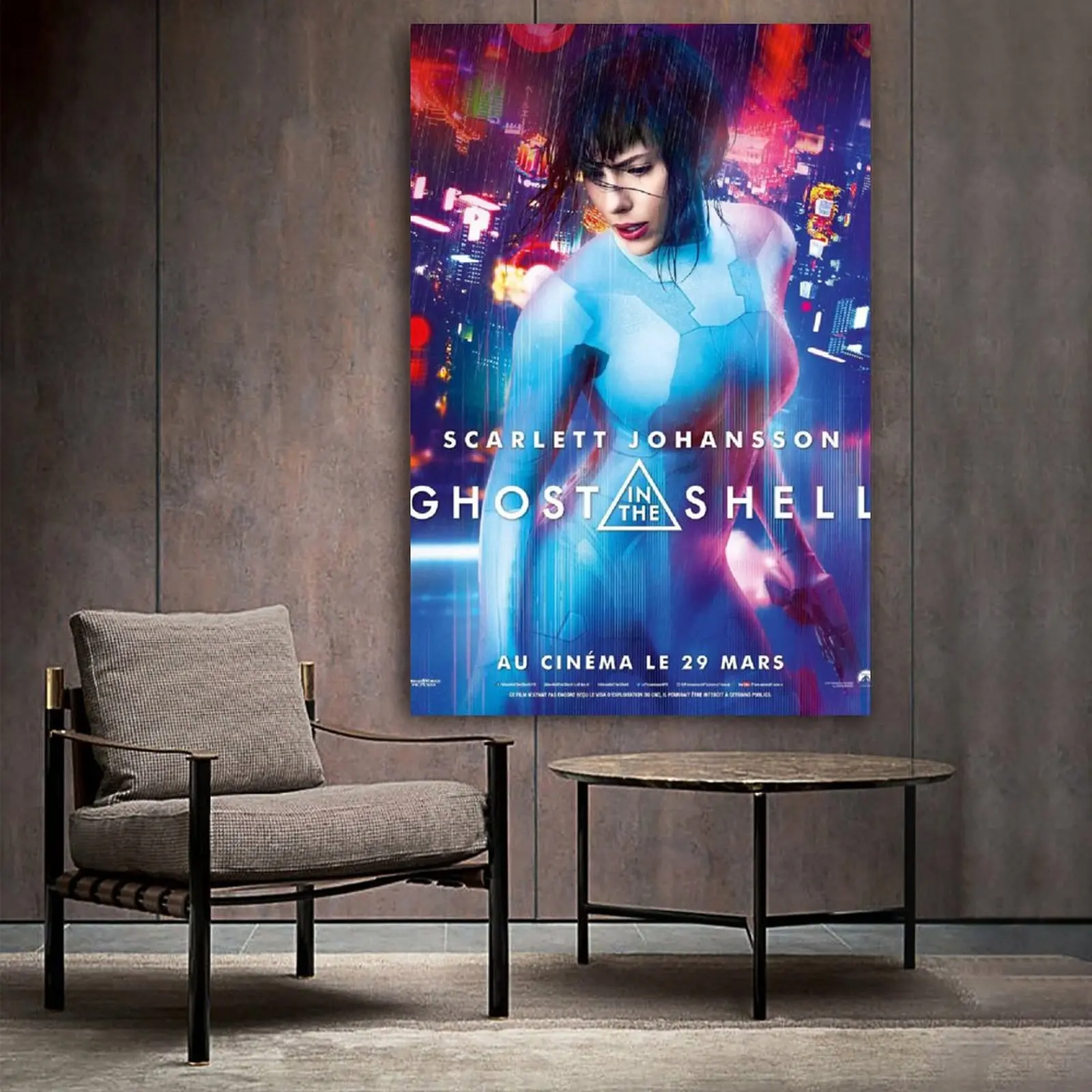 

Ghost in The Shell Live Action Poster Decorative Painting Canvas Wall Art Living Room Posters Bedroom Painting