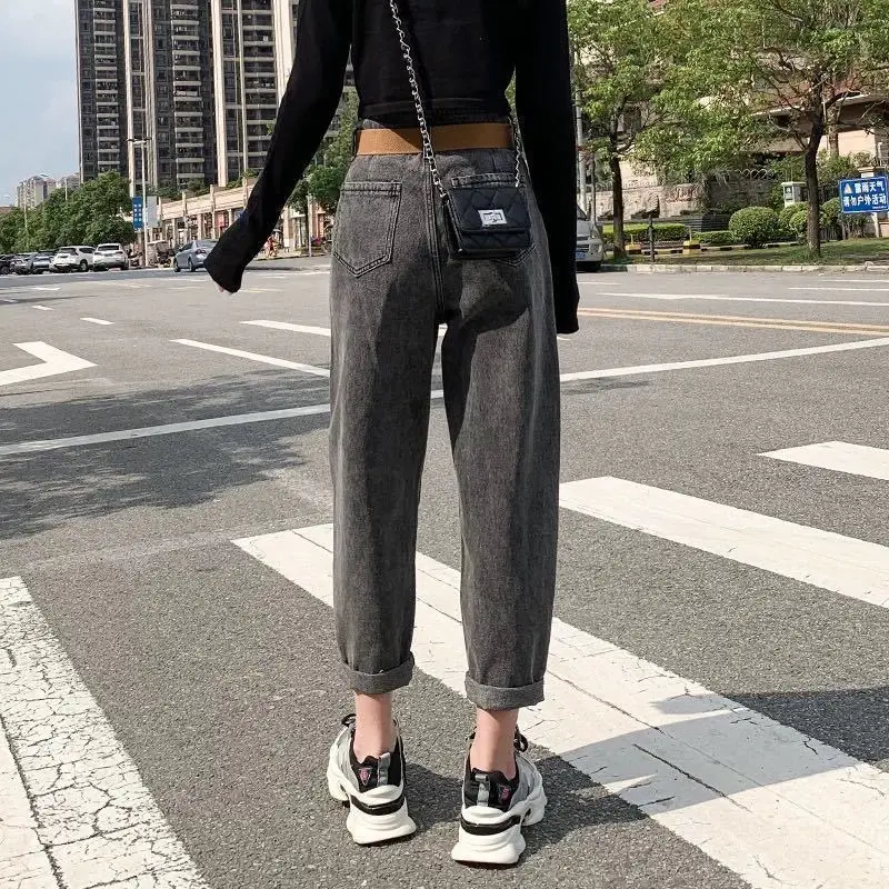 

The latest high waisted cigarette grey daddy jeans for women in 2021