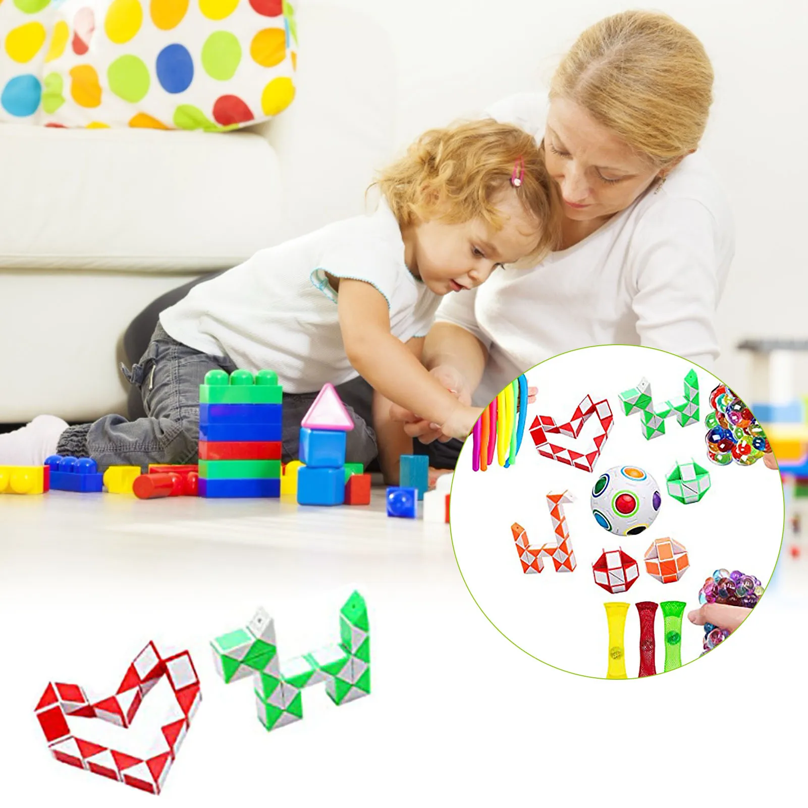 

Fidget Toys Anti Stress Toy Set Stretchy Strings Mesh Marble Relief Gift For Children Adults Girl Sensory Antistress Relief Toys