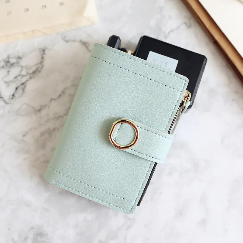 

Women Wallets Small Fashion Brand Leather Purse Women Ladies Card Bag For Women 2021 Clutch Women Female Purse Money Clip Wallet