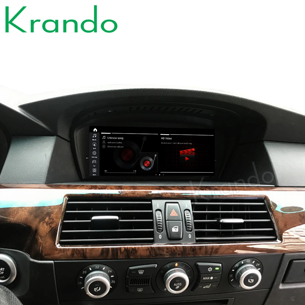 Krando Android Qualcomm 10 0 4G 64G 8 ''Автомобильная Навигация для BMW 5 серии E60/BMW 3 E90 2005 2012 CIC CCC