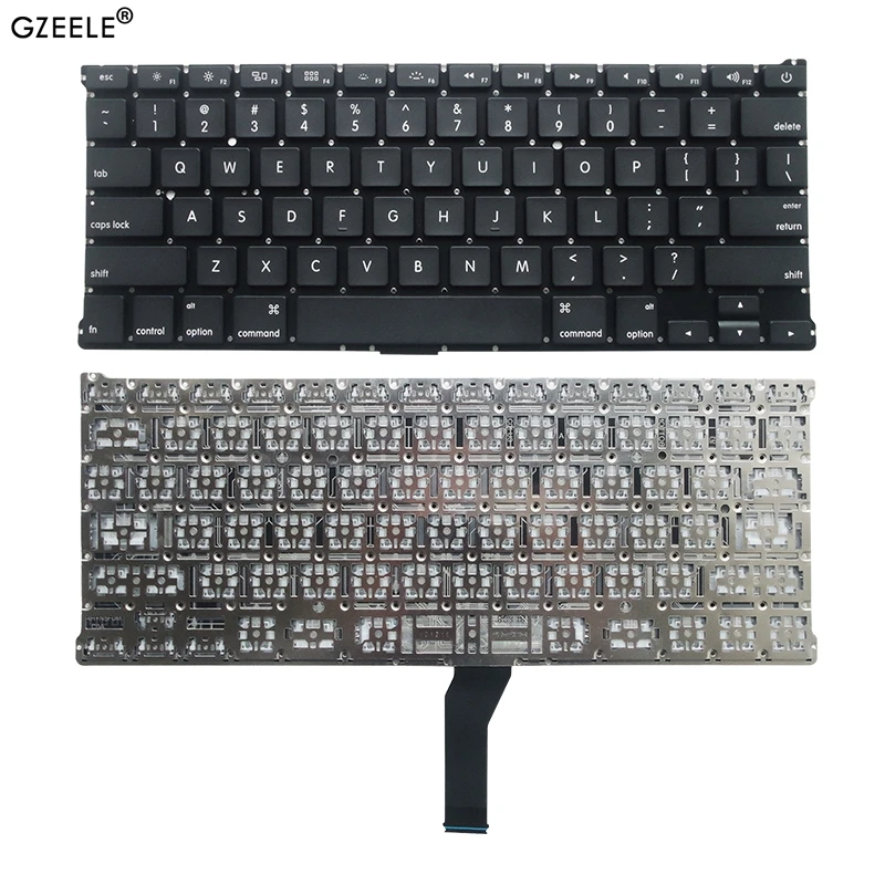 

GZEELE US Keyboard For Macbook Air 13.3" A1466 A1369 English Laptop keyboard MD231 MD232 MC503 MC504 2011-15 Years without frame
