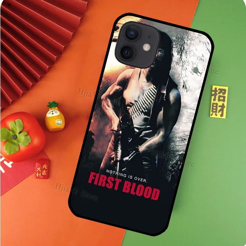 Первый кровь Джон дж. Чехол Rambo для iPhone XR 11 12 Pro Max чехол mini X XS MAX 7 8 6 6S Plus 5 5S SE |