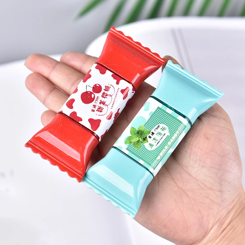 Привлекательного леденцового Форма Корректирующая лента студентов корректор