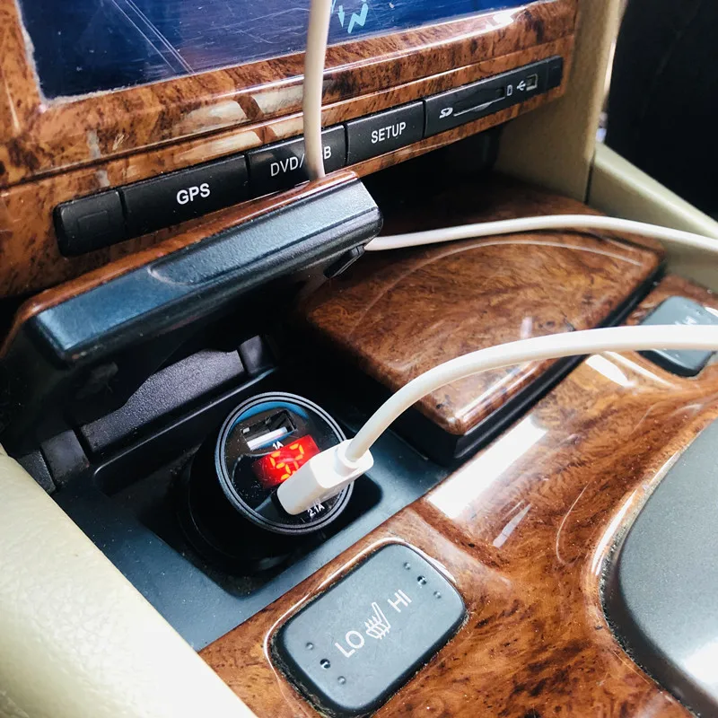 Car Styling LED Dual USB Charger Stickers For Renault Fluence Laguna 3 Symbol 1 2 Talisman Estate Accessories | Автомобили и