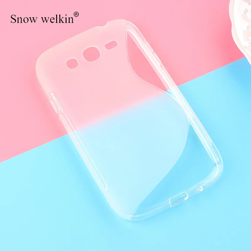 S line Силиконовые чехлы из ТПУ для Samsung Galaxy Grand Neo Plus Duos GT I9082 i9080 9060 I9060 i9062 I9063 i9060i 9082