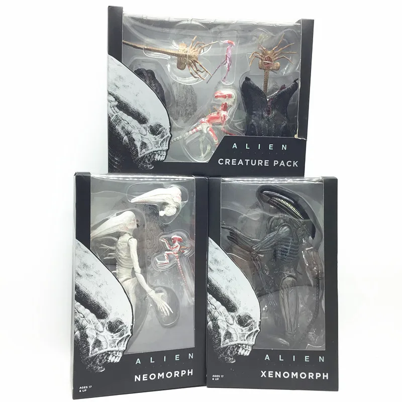 Набор существ из фильма NECA фигурка "чужой" Neomorph ксеноморф инопланетянин яйцо
