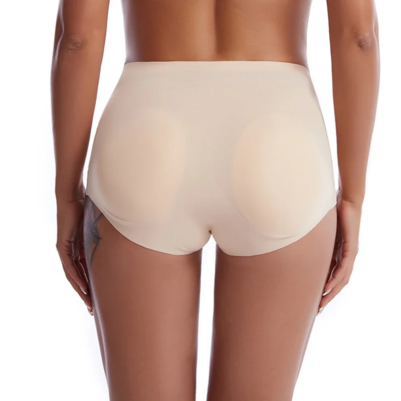 

SMDPPWDBB Butt Hip Enhancer Panties Fake Buttock Lifter Up Padded Underwear Low Waist Shapewear Seamless Boyshorts for Women