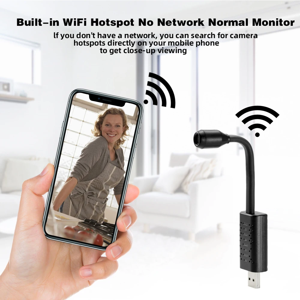 

USB Wifi ip- HD 1080P SD AI