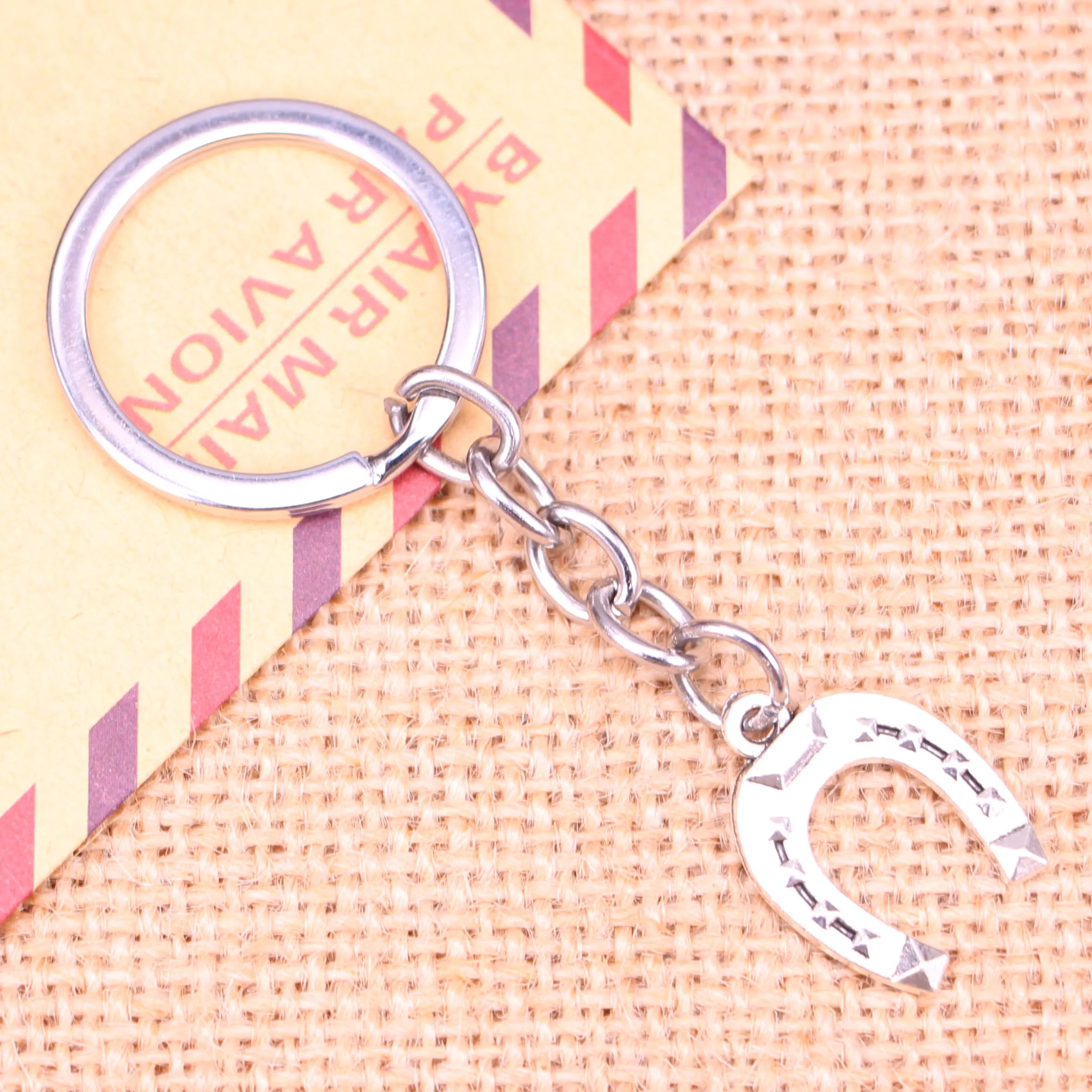 20 штук новая мода брелок 21x16 мм счастливая подкова Подвески &quotсделай сам&quot для