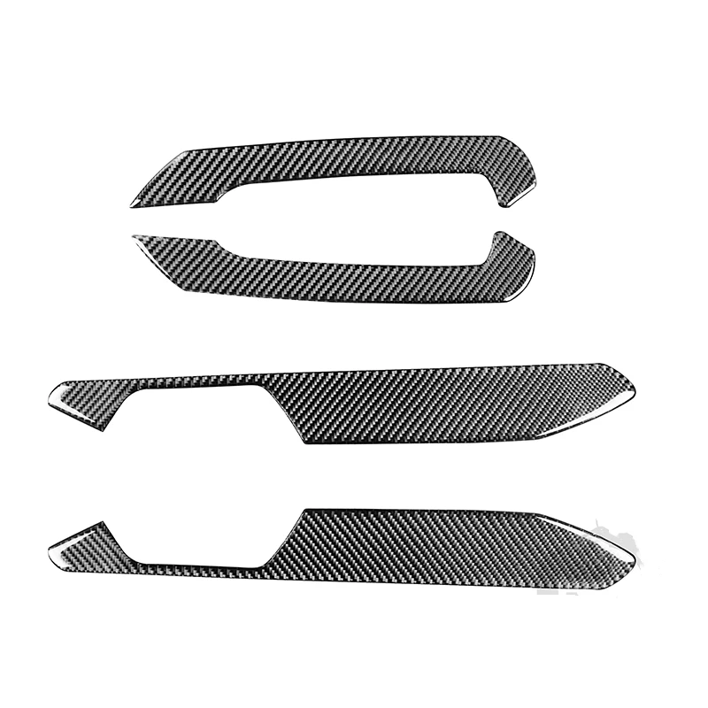 

Внутренняя ручка из настоящего углеродного волокна автомобильные аксессуары для Jeep Wrangler 2018-2020