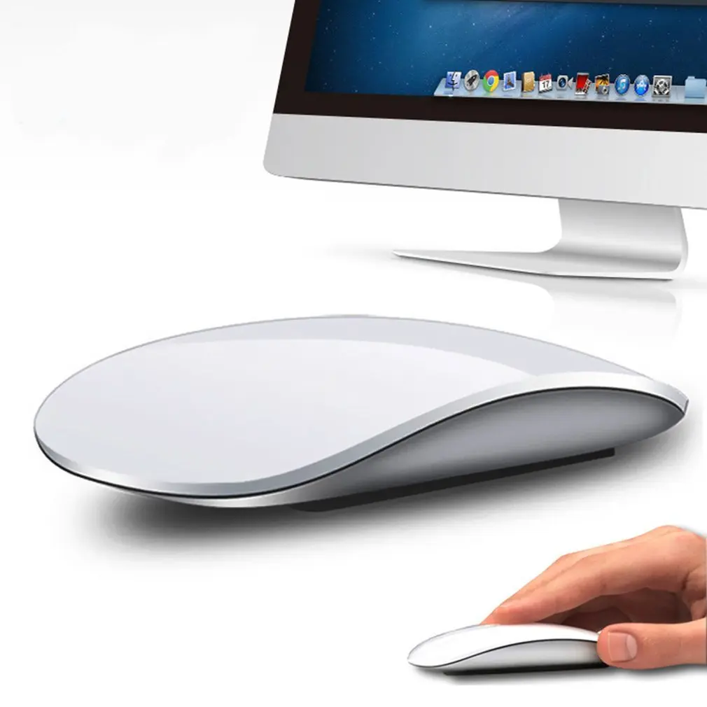 

Беспроводная мышь для Mac Book Air, для Mac Pro, эргономичный дизайн, многосенсорная перезаряжаемая компьютерная мышь, периферийные устройства
