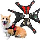 Светоотражающая шлейка для домашних питомцев, Регулируемый мягкий поводок с леопардовым принтом, жилетка для домашних питомцев, собачья на грудь