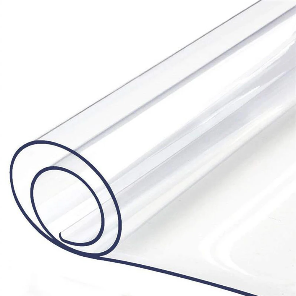 

35 inch PVC Transparent Waterproof Table Mat big size Placemat Children Puzzle Toys Desk Pad Fit on the table 90x40cm 2020 New