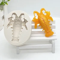 3d shrimp shape silicone cake molds carp fondant molds chocolate cupcake soap molds candy craft cookie kitchen accessories m485