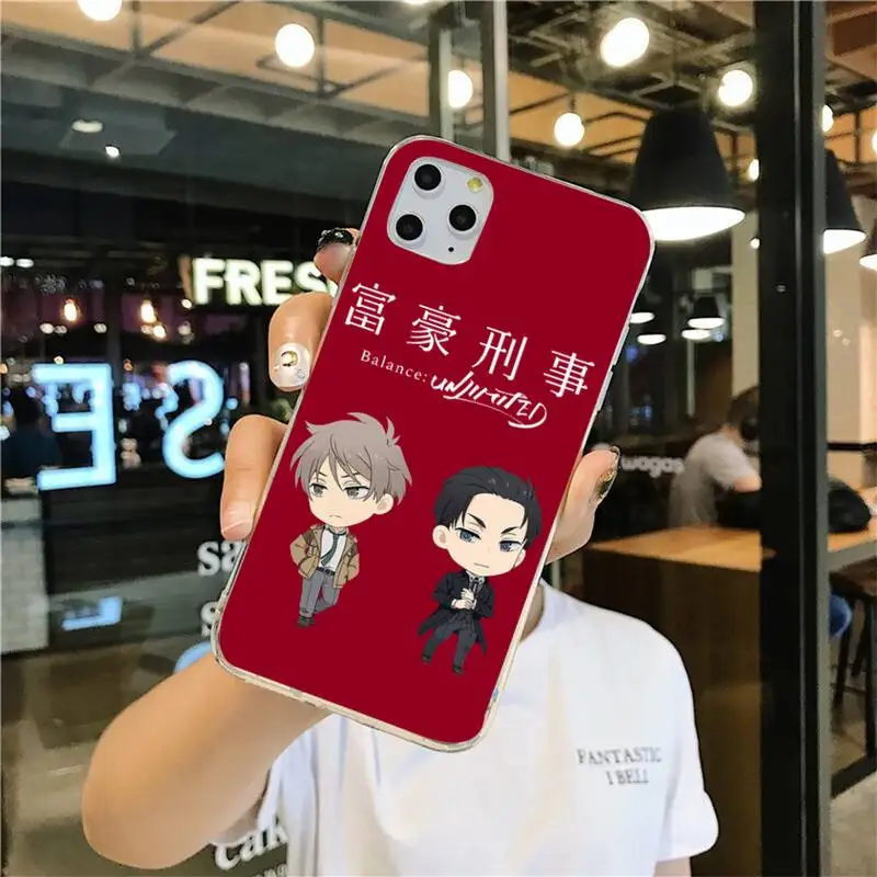 anime balance unlimited phone case for iphone 12 pro max mini 11 pro xs max 8 7 6 6s plus x 5s se 2020 xr cover free global shipping