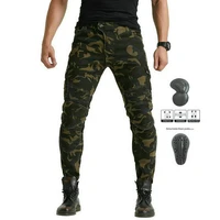 volero motorcycle riding pants camouflage protective casual jeans loose straight high quality locomotive trousers