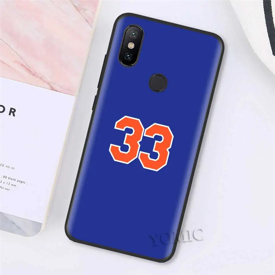 Basketball 23 24 Lucky Number Soft Cases for Xiaomi Redmi Note 9S 8 9 8T 7 10 Pro 9C 9A 7A 8A 6A TPU Black Phone Cover Coque