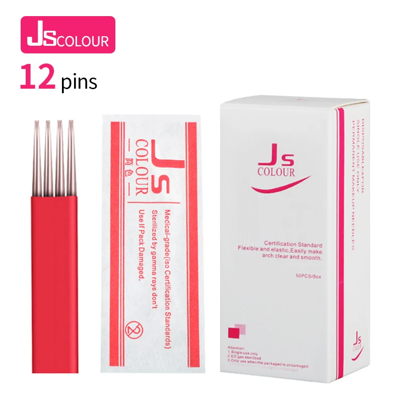 Новейший дизайн 50 шт. лезвия для перманентного макияжа микроблейдинга туманная